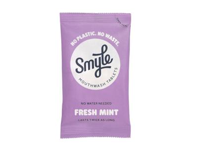 Smyle Mondwater tabs - fresh mint - refill 50st.