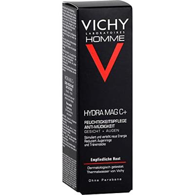 Vichy Homme Hydra Mag C+ Anti-Vermoeidheid Gezichtsverzorging 50ml
