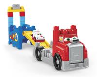 Mega Bloks bouw- en racetruck - thumbnail
