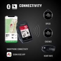 Sigma rox 11.1 evo gps hr + cad/snelh set + sb gps+ant+/ble riem+usb-c - thumbnail