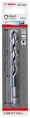 Bosch Accessoires Spiraalboor Impact Control HSS 8,5mm - 2608577129 - thumbnail