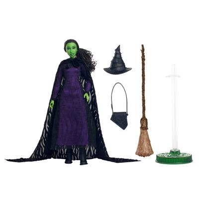 Mattel-Wicked-Elphaba pop met gevlochten haar en meerdere poses - Wicked - HXY38