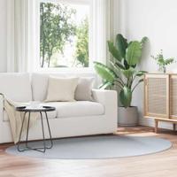 Tapijt HUARTE Grijs 140 x 200 cm Polyester - thumbnail