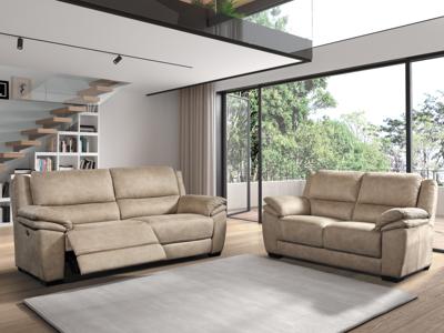 Set van zitbanken KILARI 2 + 3 plaatsen majestic stof Set van zitbanken KILARI 2 + 3 plaatsen majestic stof