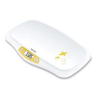 Beurer BY 80 956.05 Babyweegschaal Digitaal Weegbereik (max.): 20 kg Wit, Geel - thumbnail