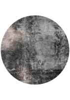 Jackie And The Fish - Vloerkleed Chaos Typhoon Grey Rond (outlet) - Rond 200 cm - thumbnail