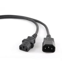 Netsnoer (C13/C14) VDE 1.8 meter Zwart - thumbnail