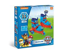 Mondo paw patrol tri inlineskates/skeelers, mt 29-32 - thumbnail