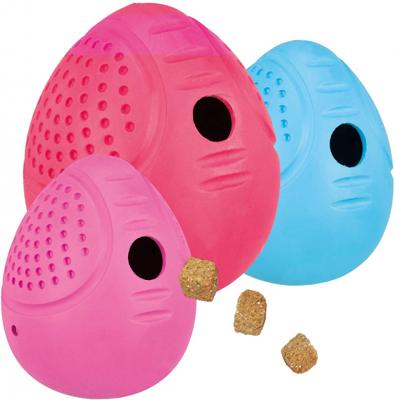 TRIXIE SNACK TUIMEL-EI NATUURRUBBER ASSORTI 8 CM