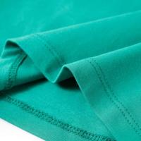 Kindershirt met lange mouwen kattenprint 92 felgroen - thumbnail