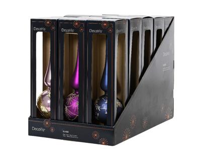 Piek glas d8l31 cm a3 VI kerst Decoris - Decoris Piek glas d8l31 cm a3 VI kerst Decoris - Decoris