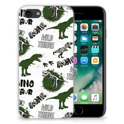 TPU Hoesje voor iPhone SE 2022 | SE 2020 | 8 | 7 Dinosaurus TPU Hoesje voor iPhone SE 2022 | SE 2020 | 8 | 7 Dinosaurus