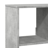 kamerscherm 100x33x125,5 cm bewerkt hout betongrijs - thumbnail