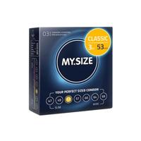 MySize PRO 53 - Gemiddelde Condooms 3 stuks - thumbnail