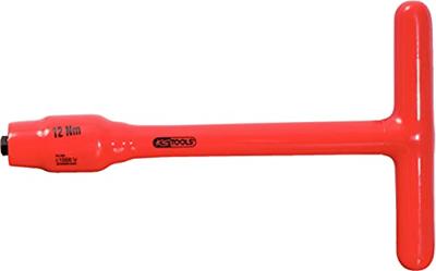 3/8 vaste T-handgreep-koppelbegrenzer met isolatie, 25 Nm KS Tools 117.3808