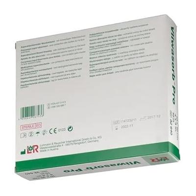 Vliwasorb Pro Verband 10x10cm 10 32640