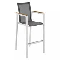Stefano Barstoel Teak Wit Trestino - Trestino - thumbnail