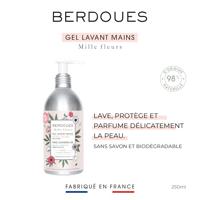 Berdoues 1902 Hand Cleansing Gel Mille Fleurs 250ml - thumbnail