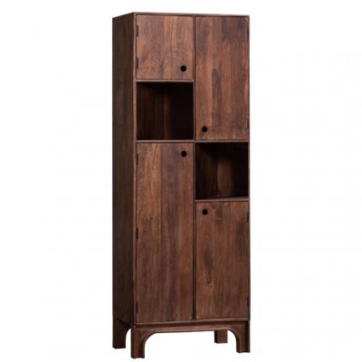 WOOOD Opbergkast 'Staes' Mangohout, 210 x 75cm WOOOD Opbergkast 'Staes' Mangohout, 210 x 75cm