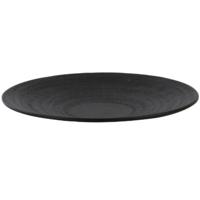 Light & Living decoratie schaal larre zwart 57 cm | 5 stuks - thumbnail