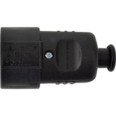 N & L 17275 Koppeling met randaarde Kunststof 230 V Zwart