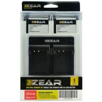 ZEAR Kit met 2x Battery LP-E17 + USB Duo Charger - thumbnail