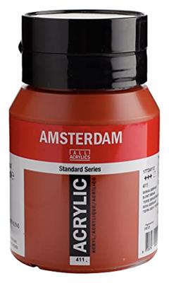 Royal Talens Amsterdam Acrylverf 500 ml - Sienna Gebrand 411