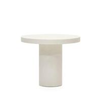Kave Home Ronde Bistrotafel 'Aiguablava' 90cm, kleur Wit - thumbnail