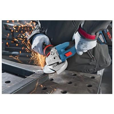 Bosch Blauw Haakse accuslijpmachine | GWS 18V-15 C Professional | X-LOCK | BITURBO | zonder accu&apos;s en lader in L-BOXX - 06019H6400