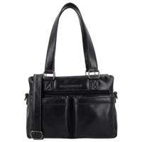 Hide & stitches porto handtas-Black - thumbnail