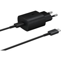 Samsung Oplader met Kabel 1m USB C 25W Zwart - thumbnail