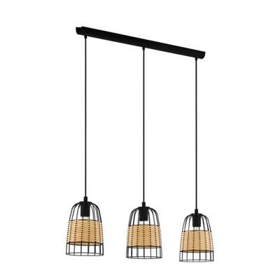 Eglo Eetkamer hanglampAnwick met rotan - 43313