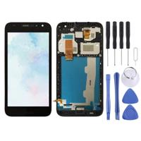 LCD-scherm en Digitizer met Frame voor Alcatel A3 5046 / 5046D / 5046 X / OT5046 (zwart) - thumbnail
