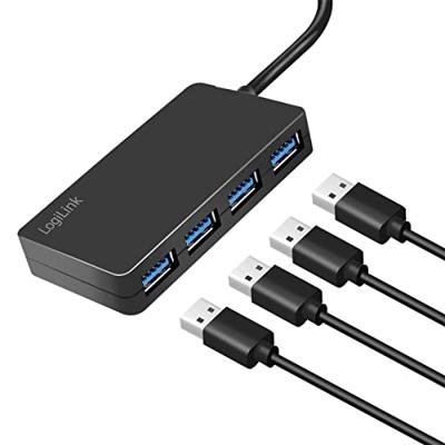 LogiLink UA0396 UA0396 USB-hub 4 poorten USB-A USB 3.2 Gen1 5 GBit/s Zwart LogiLink UA0396 UA0396 USB-hub 4 poorten USB-A USB 3.2 Gen1 5 GBit/s Zwart