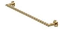 Geesa Nemox Handdoekrek 64.8cm Goud geborsteld 916507-07-60 - thumbnail
