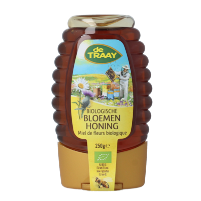 Bloemenhoning knijpfles bio 250 Gram Bloemenhoning knijpfles bio 250 Gram