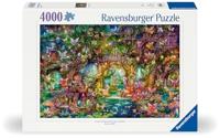 Ravensburger legpuzzel die verborgene welt der feen, 4000st. - thumbnail
