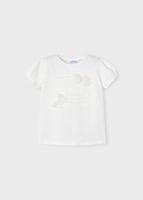 Mayoral Zomer shirt S/S meisjes - natural wit - thumbnail
