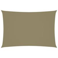 VidaXL Zonnescherm rechthoekig 2,5x4,5 m oxford stof beige - thumbnail