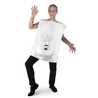 Kostuums voor Volwassenen My Other Me Bidet Wit M/L - thumbnail