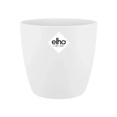 Elho brussels round mini 9,5 white