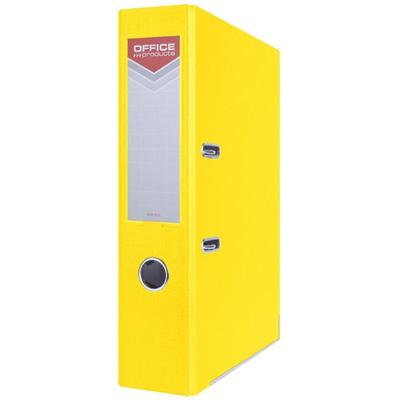 OFFICE products ordner, voor A4, uit karton, rug van 7,5 cm, geel
