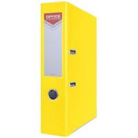 OFFICE products ordner, voor A4, uit karton, rug van 7,5 cm, geel - thumbnail