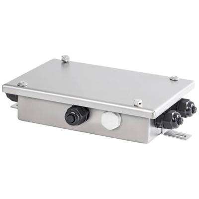 Kern CJ X467 Junctionbox roestvrij staal-aansluitdoos met PG-schroefverbinding voor het aansluiten en afstellen van 4 meetcellen Kern CJ X467 Junctionbox roestvrij staal-aansluitdoos met PG-schroefverbinding voor het aansluiten en afstellen van 4 meetcellen