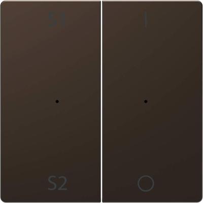 Merten MEG5228-6052 Wisselschakelaar Afdekking System Design Mokka 1 stuk(s)