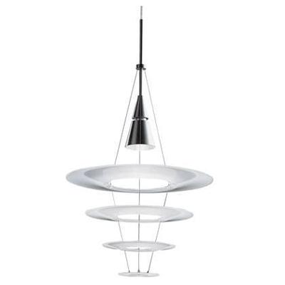 Louis Poulsen Enigma 425 Hanglamp - Wit/aluminium Louis Poulsen Enigma 425 Hanglamp - Wit/aluminium