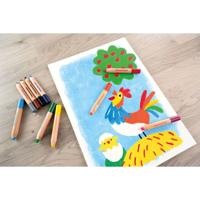 Eberhard Faber EF-518912 Kleurpotlood 3in1 12 Stuks Extra Dikke Kern 10mm - thumbnail