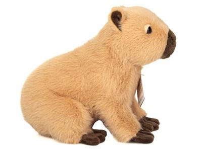 Knuffel capybara 25 cm TEDDY HERMANN bruin
