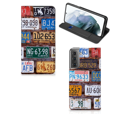 Samsung Galaxy S21 FE Stand Case Kentekenplaten Samsung Galaxy S21 FE Stand Case Kentekenplaten