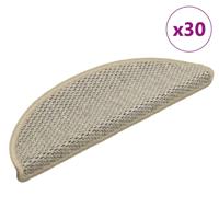 Trapmatten zelfklevend Sisal-Look 30 st 56x17x3 cm lichtgroen - thumbnail